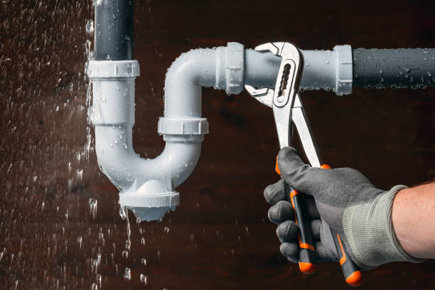 Professional Leak Detection technician working in Staley, NC
